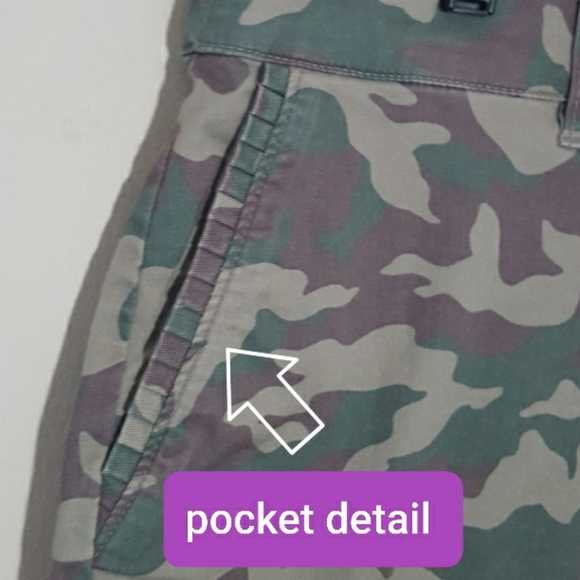 Lane Bryant Camo Print Girlfriend Shorts - Picture 3 of 4